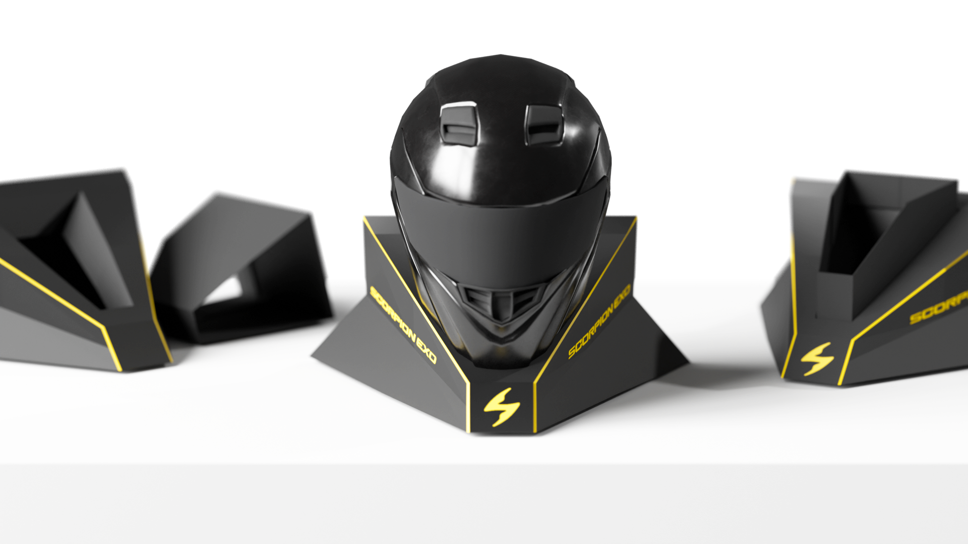 Socle Scorpion Noir V1